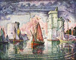 Paul Signac Port of La Rochelle Norge oil painting art